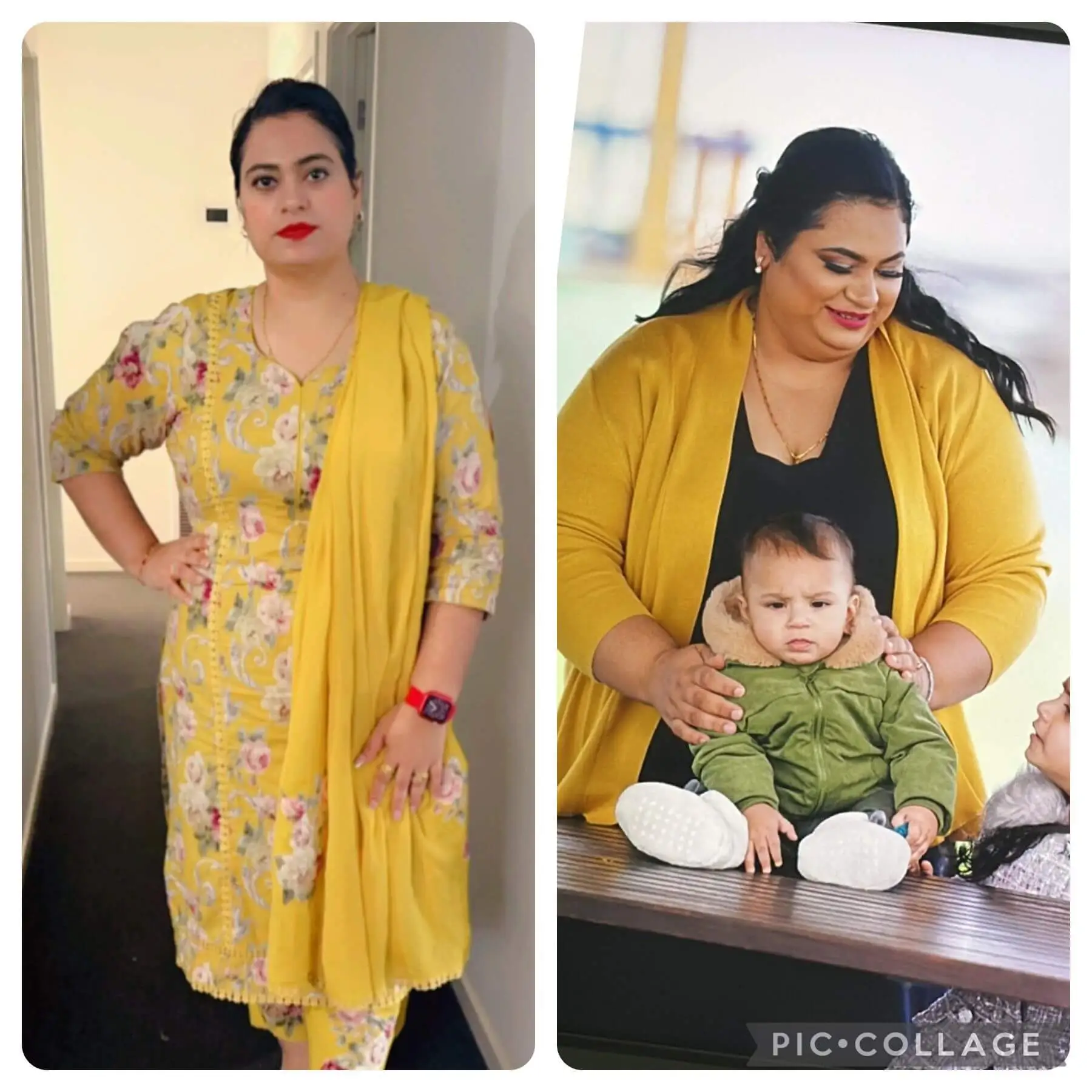 Client sharing their nutrition journey