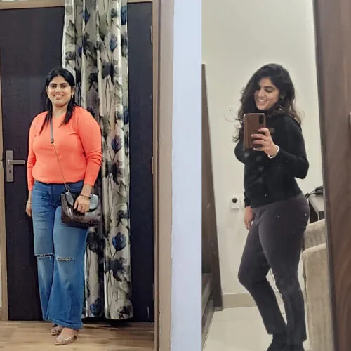 Client progress during a nutrition programme